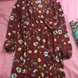 Xhilaration wrap dress in Medium